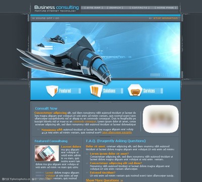 國(guó)外科技公司網(wǎng)頁(yè)設(shè)計(jì) 簡(jiǎn)約、動(dòng)態(tài)與用戶體驗(yàn)的完美融合